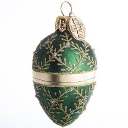 Drbe diamant 6 cm. grn/guld