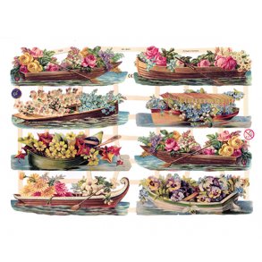 Glansbilleder 7325 med glimmer