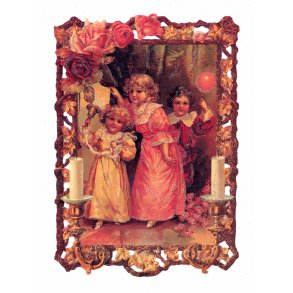 Glansbilleder 7201 med glimmer