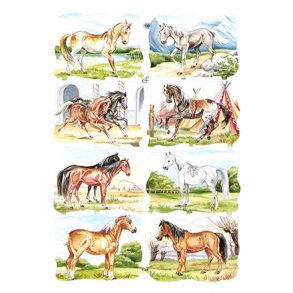 Glansbilleder 7149 med glimmer