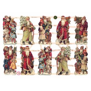 Glansbilleder 7313 med glimmer