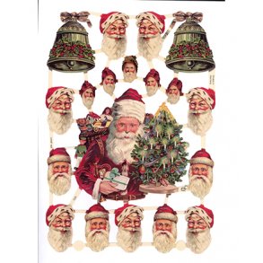 Glansbilleder 7220 med glimmer