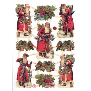 Glansbilleder 7361 med glimmer