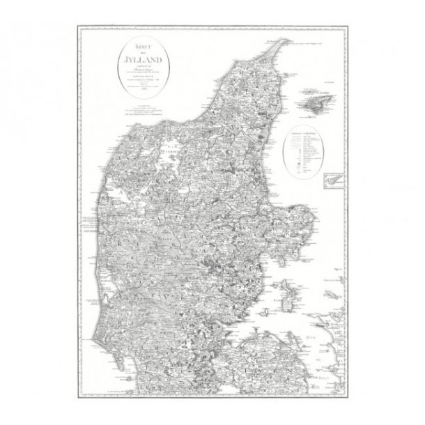  Historisk kort Jylland