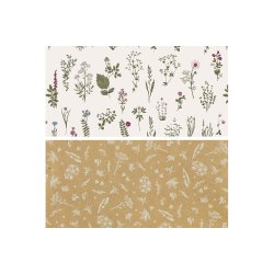 Gavepapir blomstermotiver