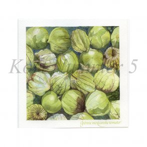 Gr�nne mexicanske tomater (Birgitte Nielsen)