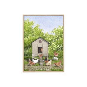 The hen-house - KUNSTPRINT - A3