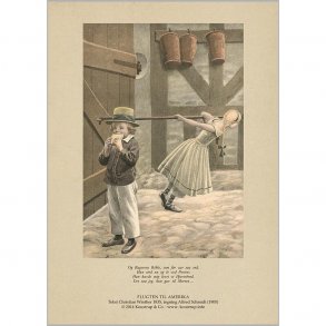 KUNSTTRYK A4 - Flugten til Amerika 1 