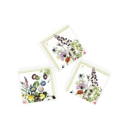 SERVIETTER - Blomster have (20 stk.)