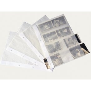 Fotolommer 4x 6x6cm, 6x9cm (pk. � 10 stk.)