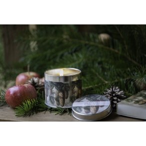 Duftlys - vanilie / grankogler