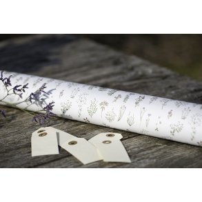 Gavepapir blomstermotiver