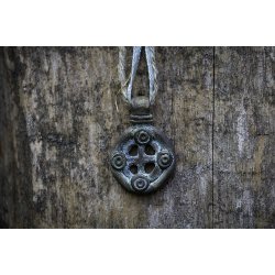 Vedhng Kors lille (Oxyderet)