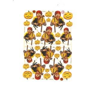 Glansbilleder 7273 med glimmer