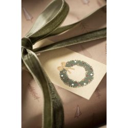 Mosgrnt velourbnd fra Ib Laursen, 10 meter