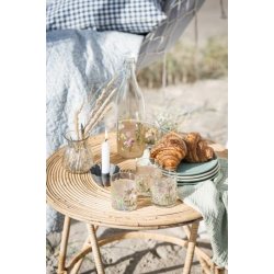 Drikkeglas med blomster