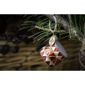 Tromme 4 cm. r�d blank