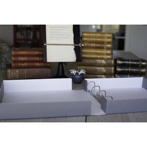 Klug ringbind A4 (gr�-bl�)