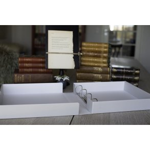 Klug ringbind A4 (lys gr�)