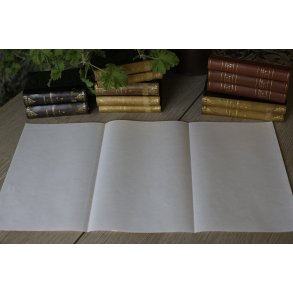  L�g til folio�ske (3 fl�jet) 23,5 x 37 cm.