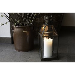 Lanterne Matheo skr glastop