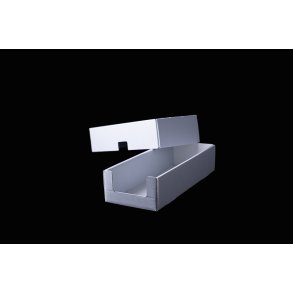 Musikkassette boks m. lst lg (1 rkke)