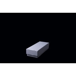 Musikkassette boks m. fast lg (1 rkke)