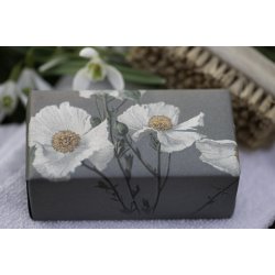 Sbe, 200 g. - Vanilje / Valmue 10 x 5,5 cm.