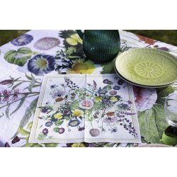 SERVIETTER - Blomster have (20 stk.)