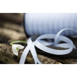 Silkebnd lys bl pr. meter