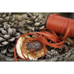 Silkebnd rd pr. meter