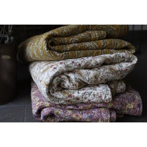 Quilt faded rose m/blomster